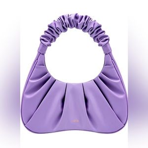 JW PEI purple scrunch bag